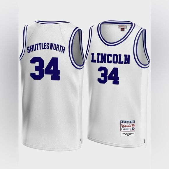 Jesus Shuttlesworth #34 He Got Game White Jersey - XS Unisex - Headgear Classics - Picture 2 of 8